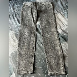 💥 MICHAEL KORS 💥 SNAKE PRINT PANTS SZ 0